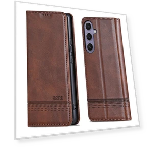 Leather Wallet Case — Phone Accessories, Smartwatch 2025