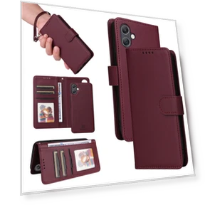Magnetic Case with Detachable PU Leather Cover and Strap — Phone Accessories, BETOPNICE