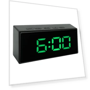 Mirror Digital Alarm Clock with Light Sensor — Alarms & Clocks, GoolRC