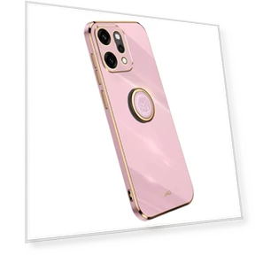 Ring Kickstand Electroplating TPU Phone Cover — Gadget Essentials, XINLI