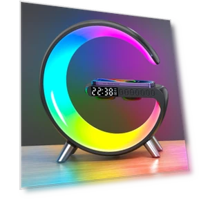 Smart Bluetooth Speaker with Wireless Charger — Portable Audio