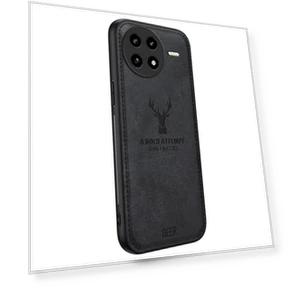 Tissue Texture Deer Pattern PU Leather Hybrid Phone Case — Phone Accessories, Smartwatch 2025