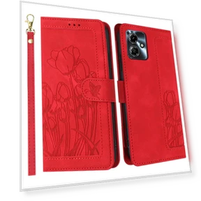 Tulip Leather Case with 5 Card Slots Wallet — Flip Cases, Smartwatch 2025
