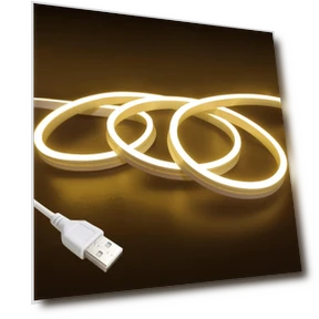 USB-Powered Touch Control LED Neon Rope Light — Creative Lighting Solutions, Power gears