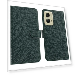 Wallet Stand Case with Litchi Texture — Phone Accessories, Smartwatch 2025