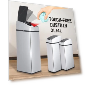 Automatic Sensor Dustbin — Kitchen Cans, Ideal World
