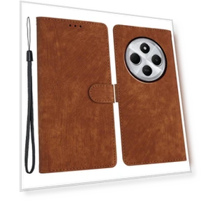 Case with Card Slots Skin-Touch PU Leather Phone Cover Stand — Fitness Bands, Smartwatch 2025