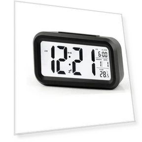 Digital Alarm Table Clock with Calendar — Alarms & Clocks, Home Furnishing Department Mall