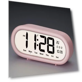 High-definition LCD alarm clock — Alarms & Clocks, Fashionable bags