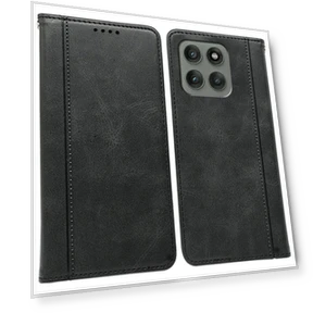 Leather Phone Case with Hidden Magnetic Clasp — Flip Cases, Smartwatch 2025