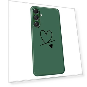 Love Pattern Printing Straight Edge TPU Phone Back Cover — Back Covers, Smartwatch 2025