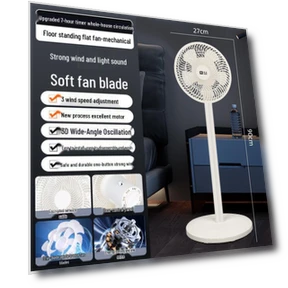 Low Noise Oscillating Floor Fan — Stand Fans, ElectroCN