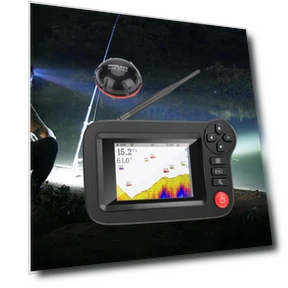 Rechargeable 3.5-inch Display Smart Fish Finder for Ice and Sea — Fishfinders, Hobbies