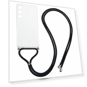 Reinforced Corner TPU Clear Phone Cover with Lanyard — Phone Accessories, Smartwatch 2025