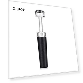 Silicone Wine Bottle Stoppers with Built-in Vacuum Pump — Wine Accessories, Home Furnishing Department Mall