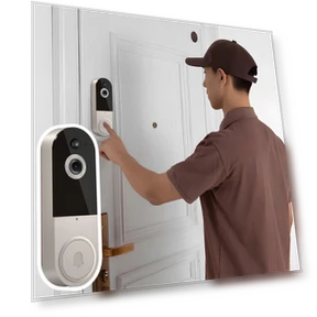 Wireless Video Doorbell with Outdoor Camera — Smart Home Security, Hong Rose