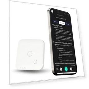 AI Voice Recorder with App for Speech-to-Text — Voice Recognition & Productivity Software, HAYAO