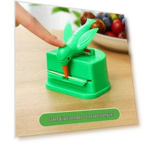 Automatic Cartoon Toothpick Holder in Bird Shape — Toothpick Holders, The Best Experience