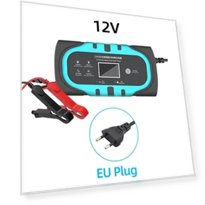 Automatic Smart Car Battery Charger with LCD Display — Battery Chargers, Optimized General