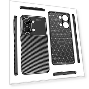 Carbon Fiber Texture Phone Cover — Mobile Devices & Accessories, Smartwatch 2025