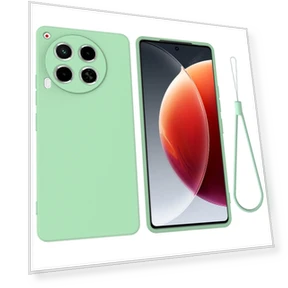 Liquid Silicone Anti-Scratch Lining Soft Phone Cover — Phone Accessories, Smartwatch 2025