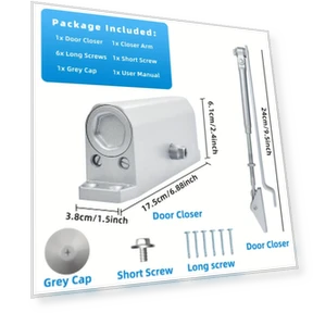 Automatic Door Closer — Door Closers, Two light chasing boys