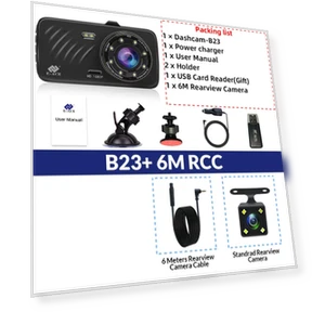 Dual Lens Car Dash Cam — Dashboard Cameras, E-ACE