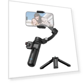 Handheld 3-Axis Stabilizer Gimbal for Phone Vlog — Steady Shots, Andoer