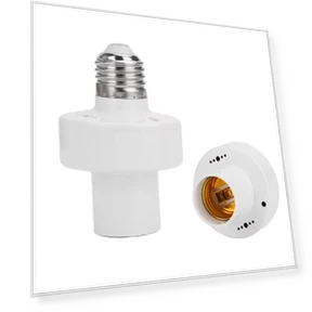 Radar Sensor E27 Socket Smart Bulbs Adapter Lamp Holder Base Light Switch — Smart Home Modules, Yongkomo