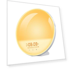 Touch Alarm Clock with Sunrise & Sunset Simulation — Alarms & Clocks