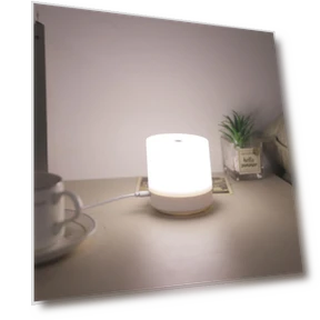USB Rechargeable Table Lamp with 3 Dimming Modes — Desk & Table Lighting, Elbulbo