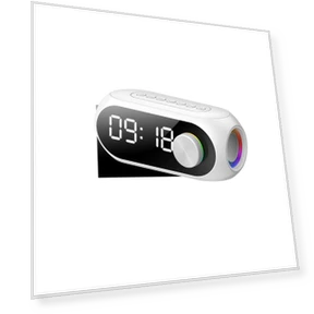 Wireless Bluetooth Speaker Alarm Clock — Alarm