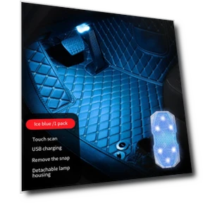 Wireless Magnetic Touch LED Interior Car Light — Light Kit, World Auto Parts