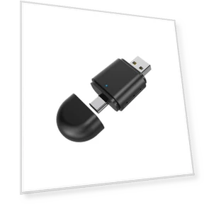 2-in-1 Wireless CarPlay and Android Auto Adapter — Phone Accessories, Kebidumei