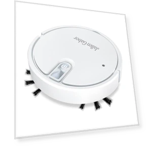 5-in-1 Wireless Robot Vacuum with LED Ambient Light — Smart Cleaning Robots, Living Mall