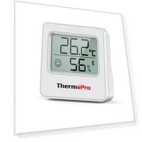 Digital Bluetooth Smart Home Thermometer-Hygrometer — Home Climate Control, ThermoPro
