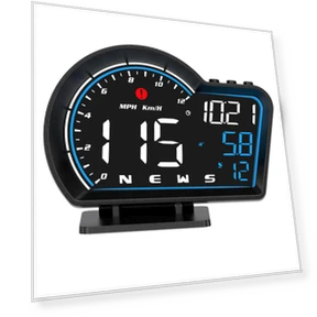 GPS HUD Head Up Display Smart Digital Car System Speed Meter — Speedometers, IKEA Supermarket