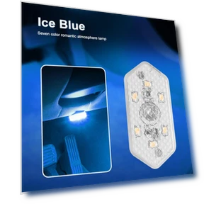 Multicolor Car Lights Mini USB Charging Wireless LED Touch Sensor Light — Light Kit, IKEA Supermarket