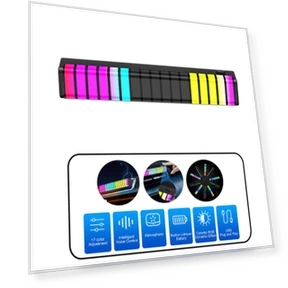Smart RGB Pickup Lights LED 3D Ambient Lamp — Car Accessories & Gadgets, Auto Launcher