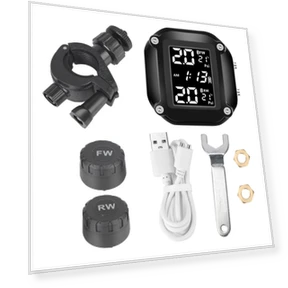 TPMS Security Alarm System With 2 External Sensors — TPMS Sensor Replacements, AINYSZIN Automotive Parts