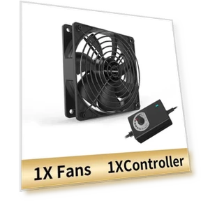 120mm Cooling Fan with Controller — Cooling Pads & Fans, HIMO Group