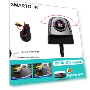 180 Degree AHD Car Camera FishEye Lens Starlight Night Vision HD Rear View Camera Full HD 4 Pin Parking Camera — Rearview Cameras for Cars, A Auto Parts Mall