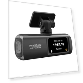 4K UHD Front and 1080P Rear Dual Lens Car Dash Cam — Rearview Cameras for Cars, A Auto Parts Mall