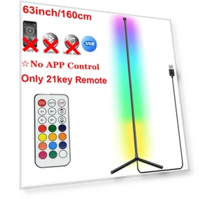 Adjustable Smart Bluetooth RGB LED Mood Floor Lamp — Standing Lights, OFFICE-MALL