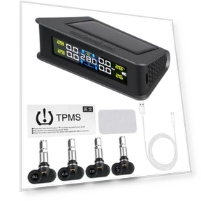Digital LCD Display Car Alarm System TPMS — Accessories, AINYSZIN Automotive Parts