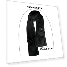 Electric Heated Scarf — Scarves & Wraps, Vinde Home