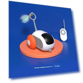 Interactive Smart Toy Car for Cats — Cat Playthings, GYROBALL