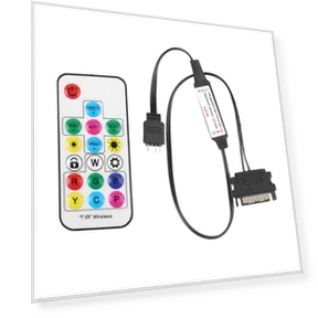 LED Strip Remote Control USB 5V 17 Key RGB Driver Dimmer Controller — LED Strips, Optimized General