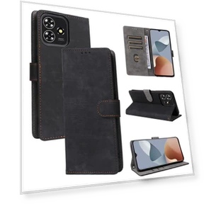 RFID Blocking PU Leather Book Case — Basic Cases, EpiphanyLucky