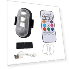 RGB LED Signal Light — Vehicle Safety Signals, Lntelligent Living Hall